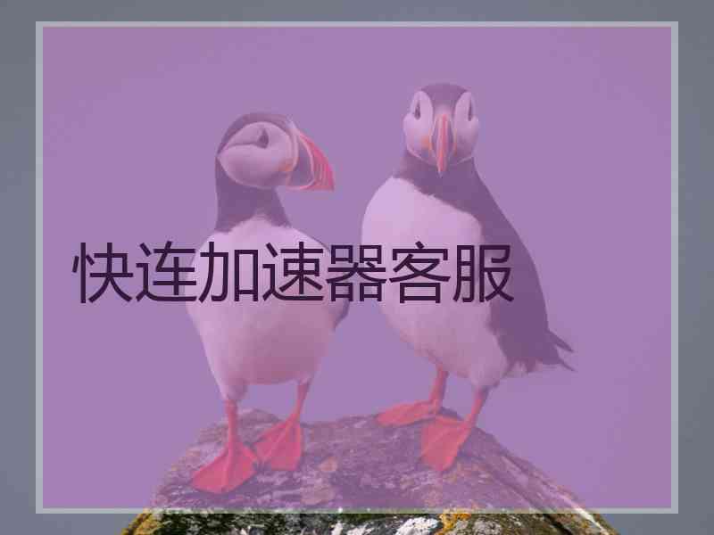快连加速器客服
