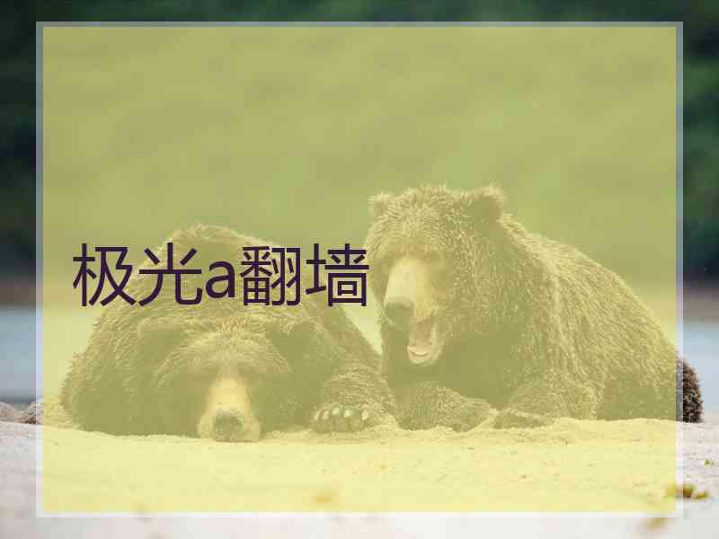 极光a翻墙