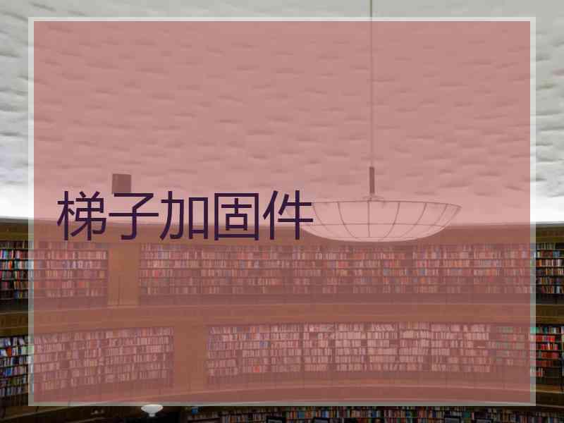 梯子加固件