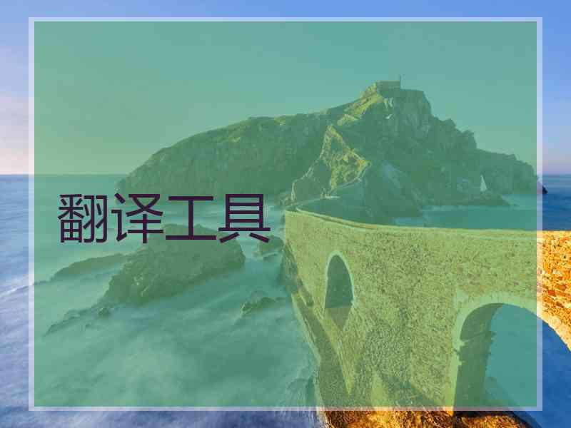 翻译工具