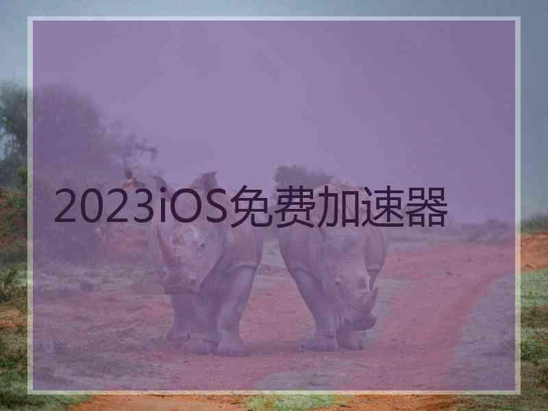 2023iOS免费加速器