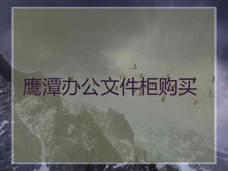 鹰潭办公文件柜购买