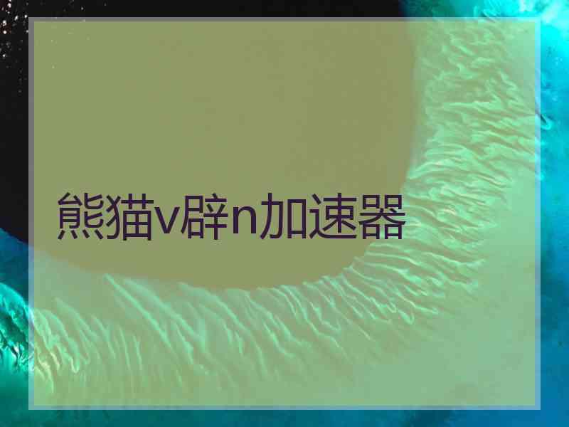 熊猫v辟n加速器