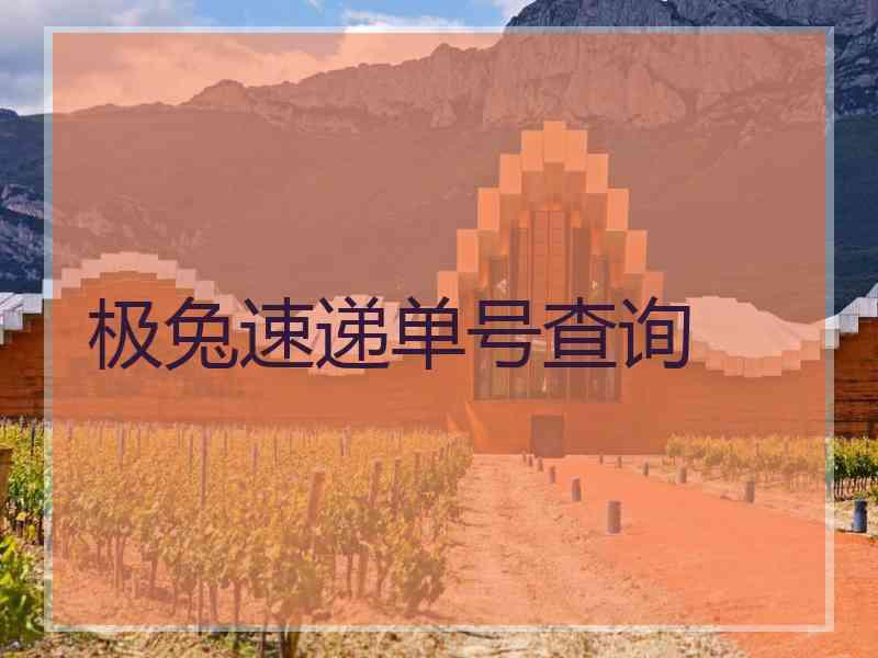 极兔速递单号查询