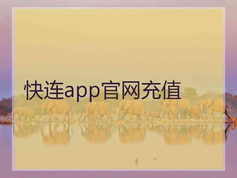 快连app官网充值