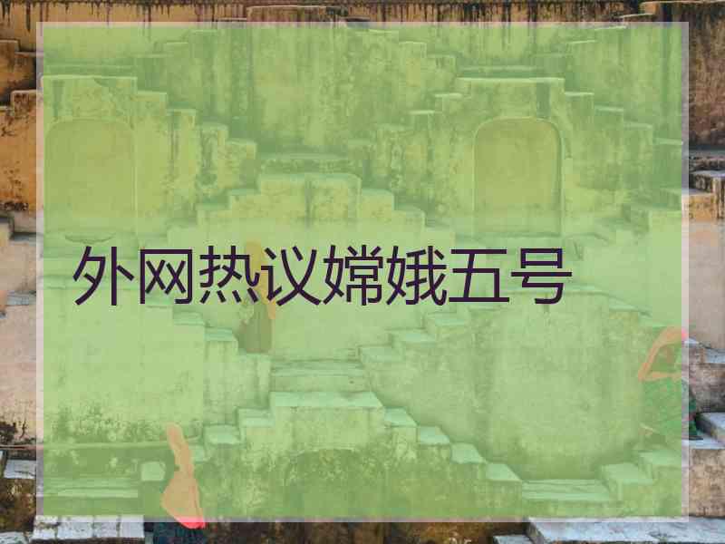 外网热议嫦娥五号