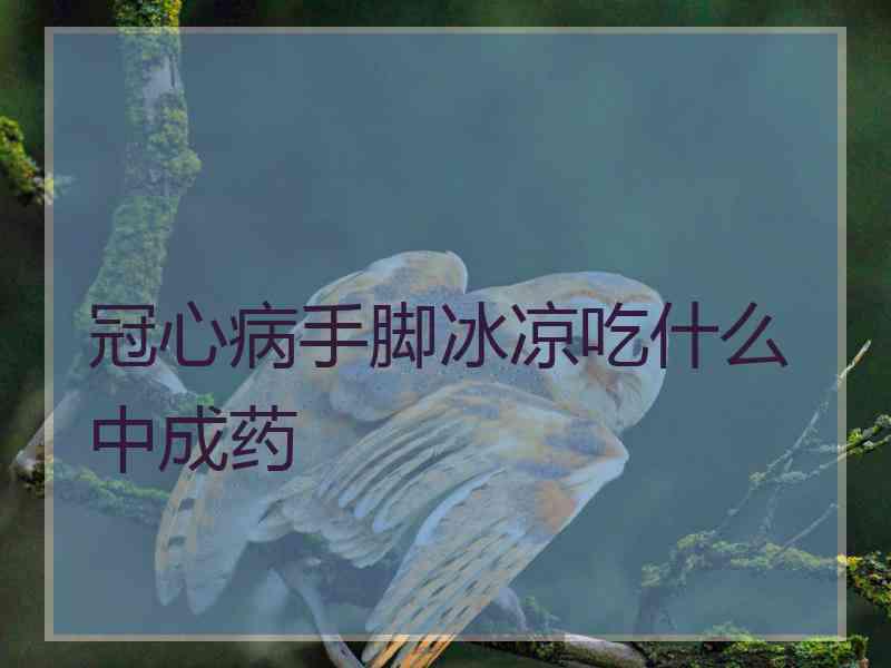 冠心病手脚冰凉吃什么中成药