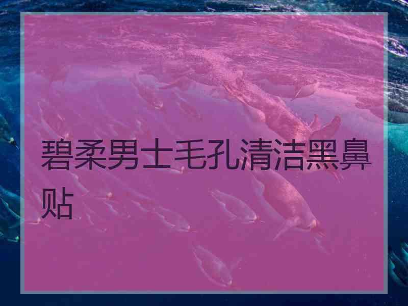 碧柔男士毛孔清洁黑鼻贴