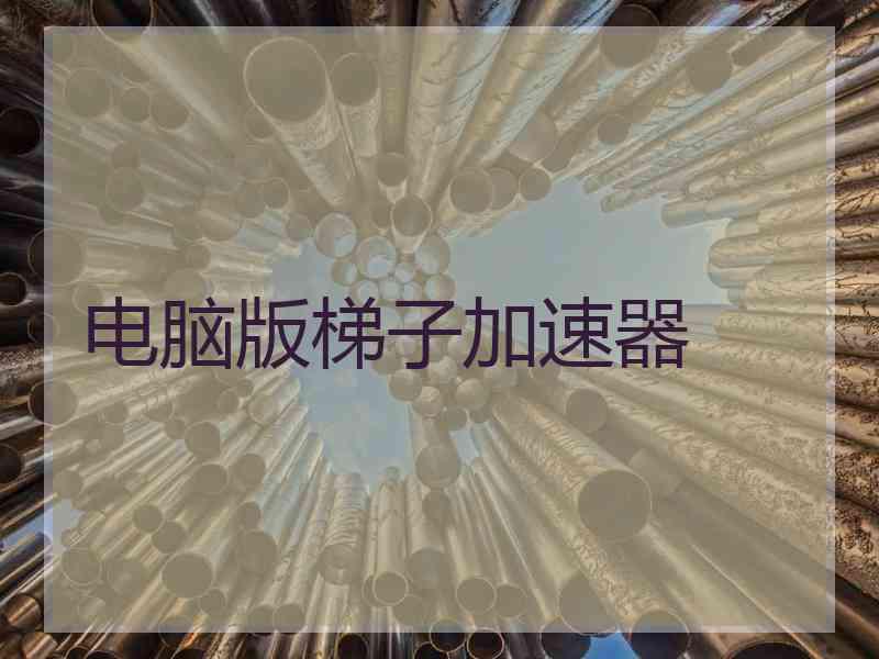 电脑版梯子加速器