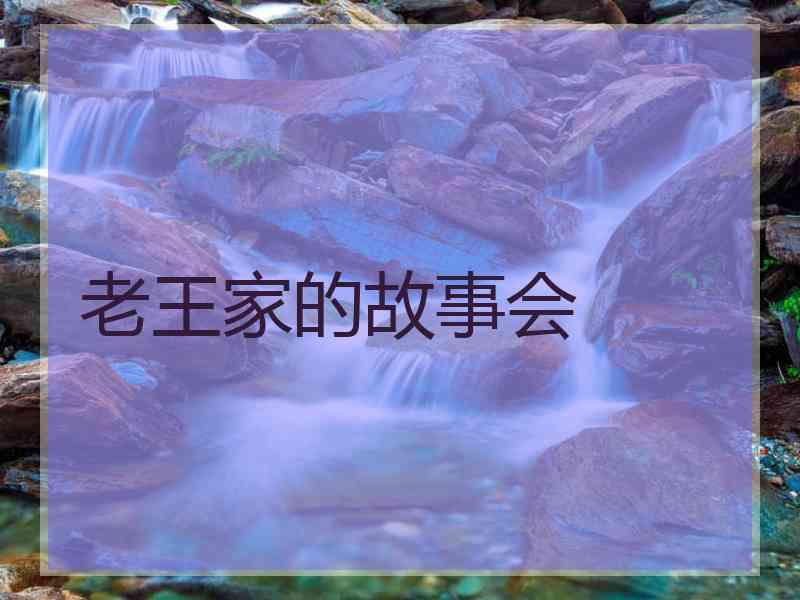 老王家的故事会