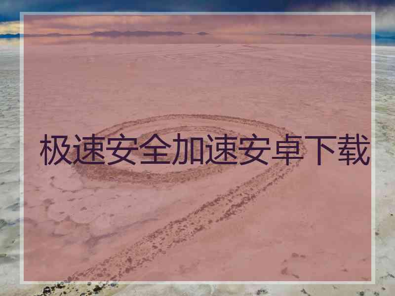 极速安全加速安卓下载