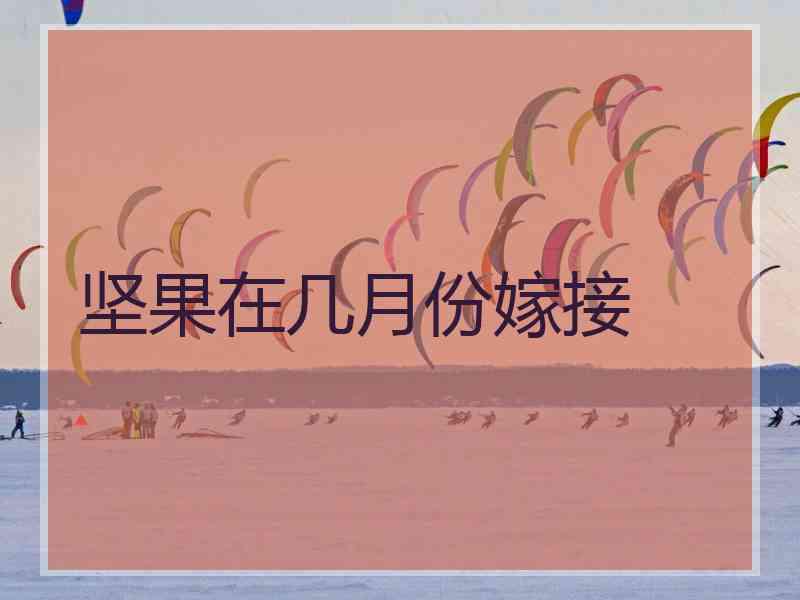 坚果在几月份嫁接