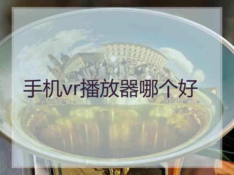手机vr播放器哪个好