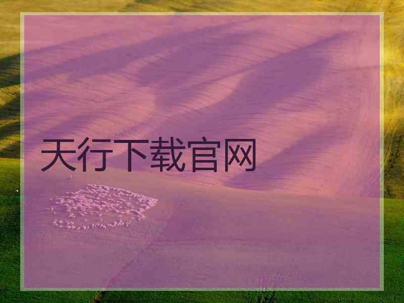 天行下载官网