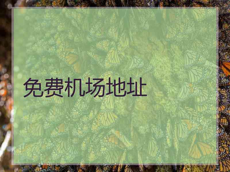 免费机场地址