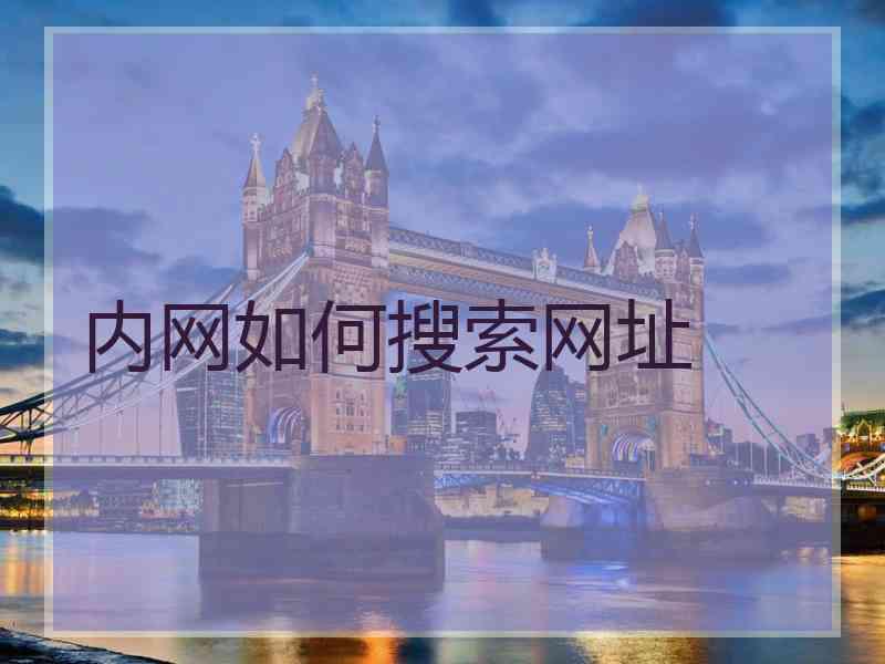 内网如何搜索网址