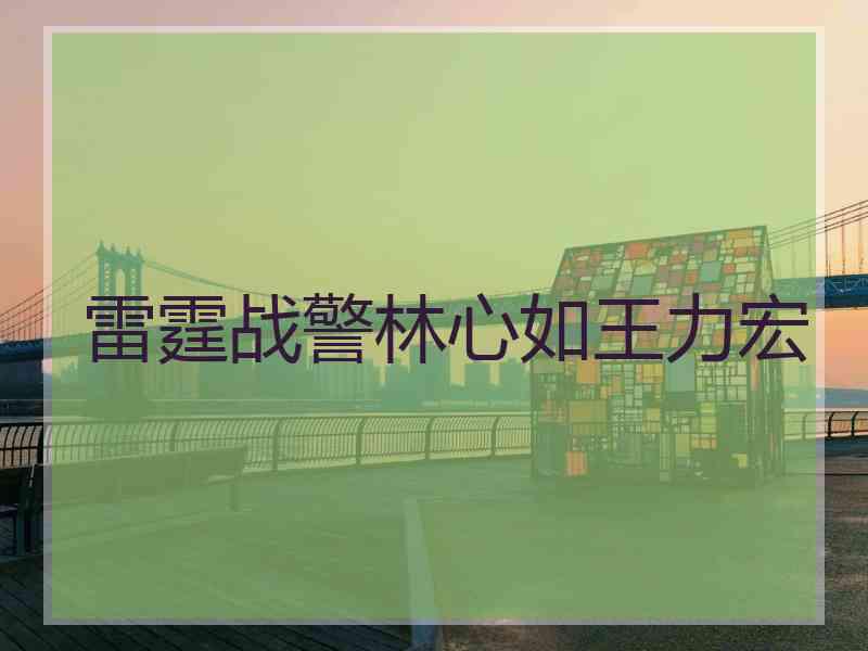 雷霆战警林心如王力宏