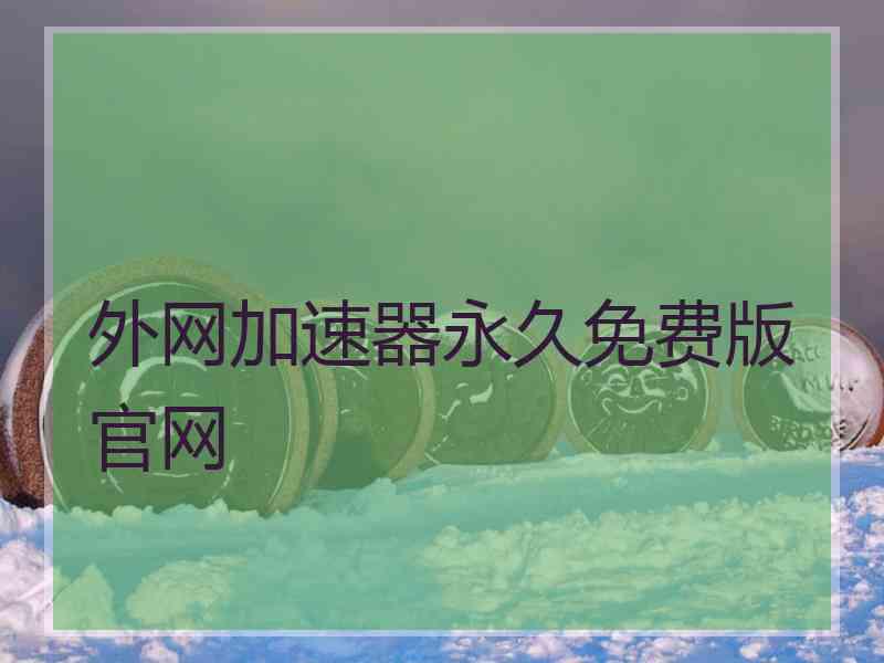 外网加速器永久免费版官网