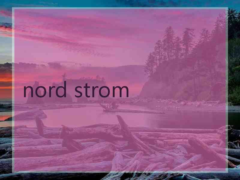 nord strom