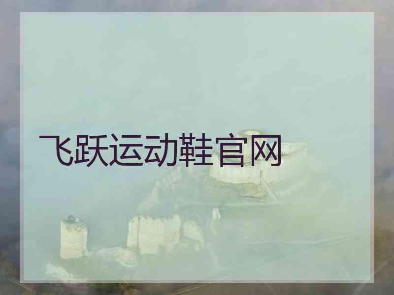 飞跃运动鞋官网