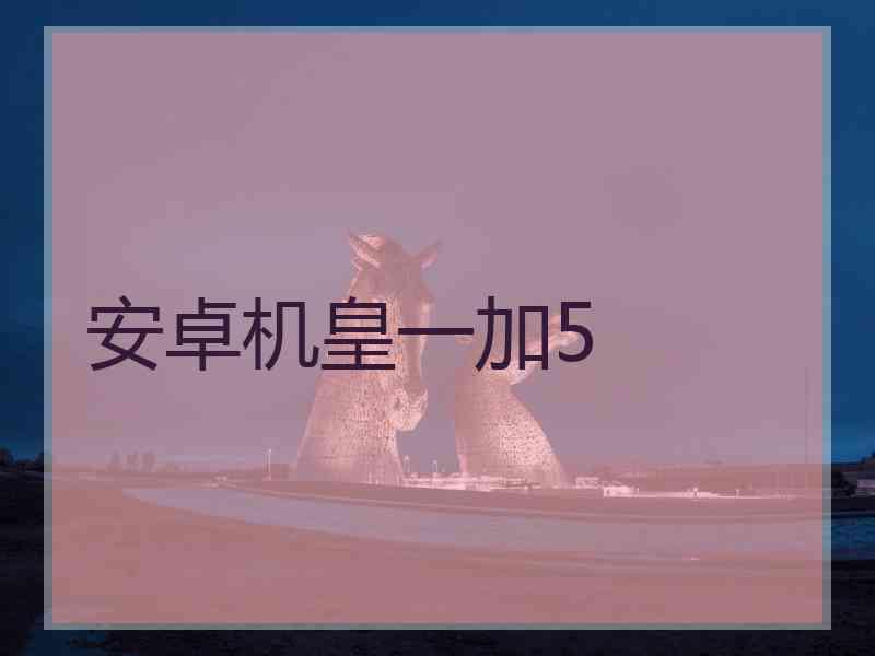 安卓机皇一加5