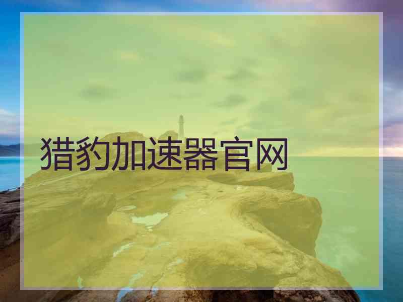 猎豹加速器官网