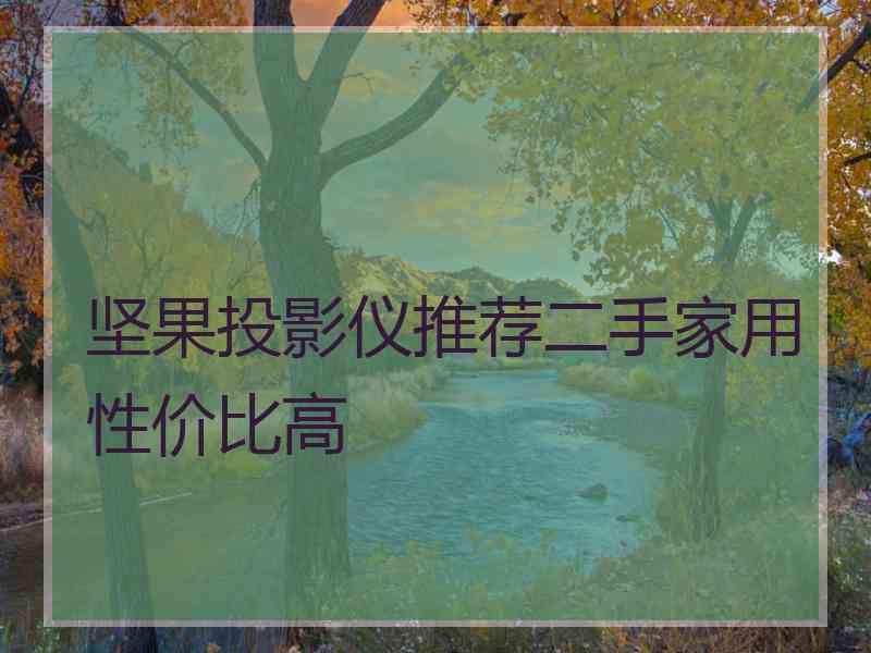 坚果投影仪推荐二手家用性价比高