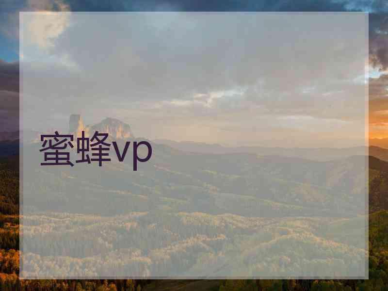 蜜蜂vp
