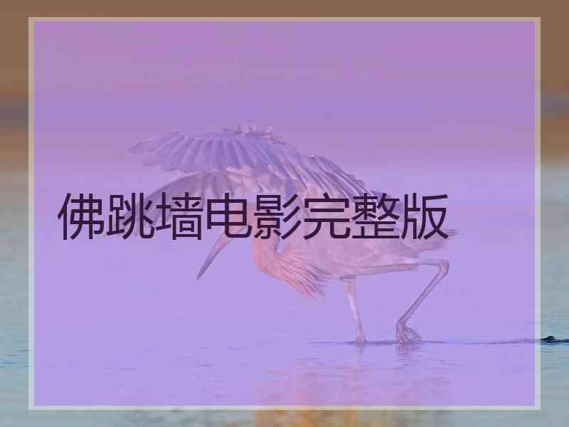 佛跳墙电影完整版