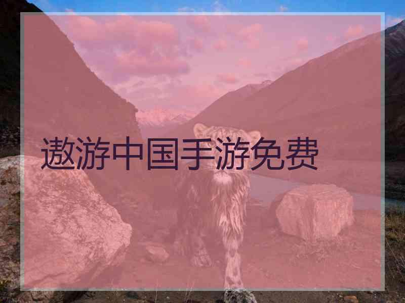 遨游中国手游免费