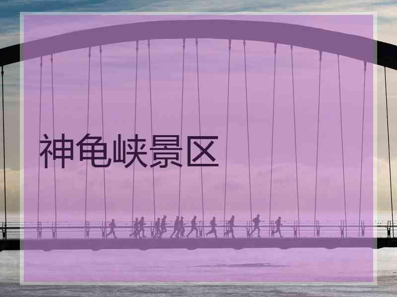 神龟峡景区