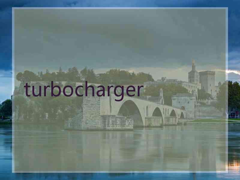 turbocharger