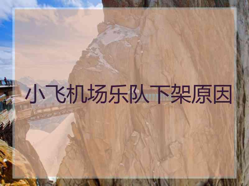 小飞机场乐队下架原因