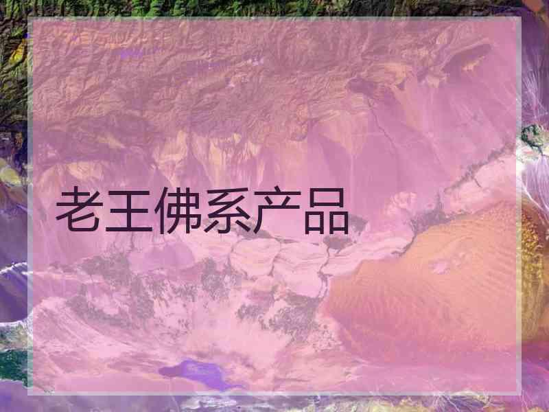 老王佛系产品