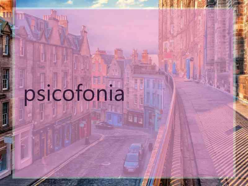 psicofonia
