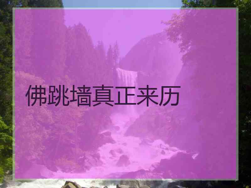 佛跳墙真正来历
