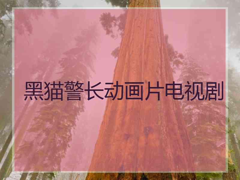 黑猫警长动画片电视剧