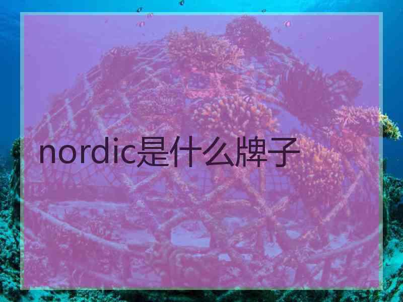 nordic是什么牌子
