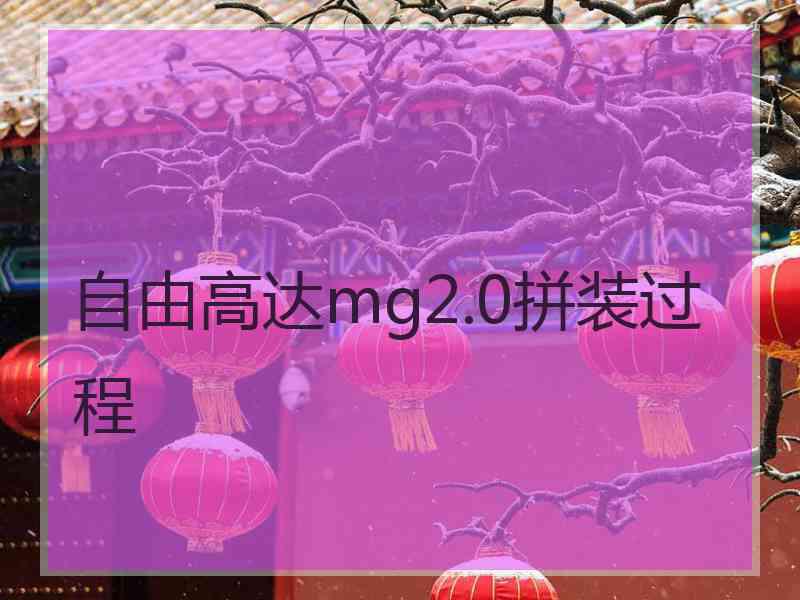 自由高达mg2.0拼装过程