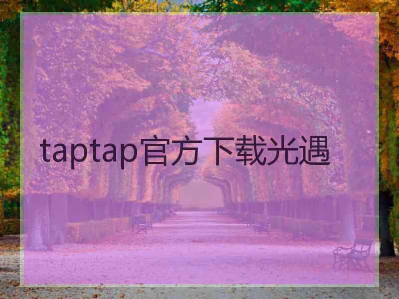 taptap官方下载光遇