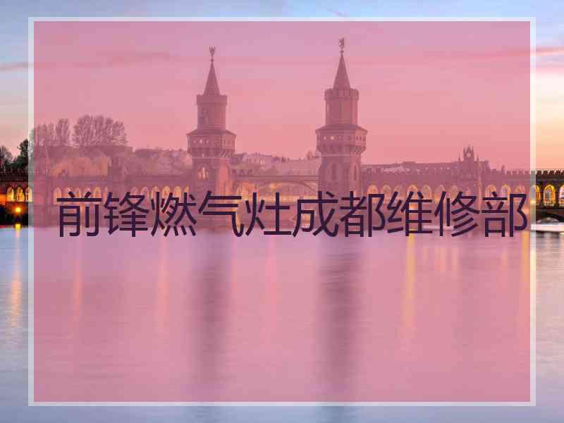 前锋燃气灶成都维修部