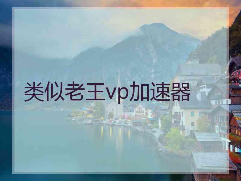 类似老王vp加速器