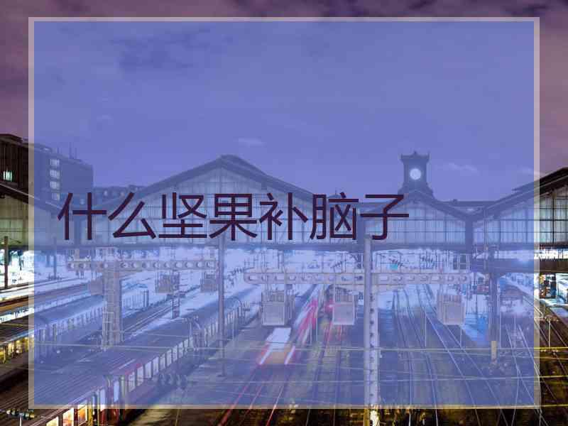 什么坚果补脑子