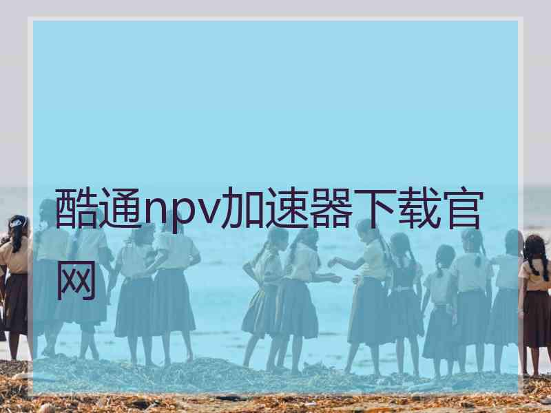 酷通npv加速器下载官网