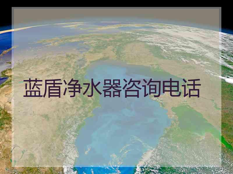 蓝盾净水器咨询电话