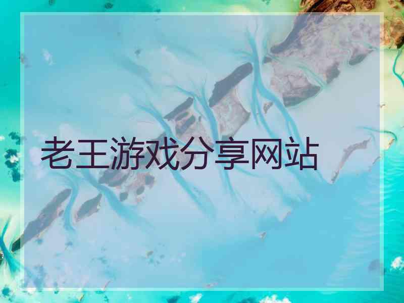 老王游戏分享网站