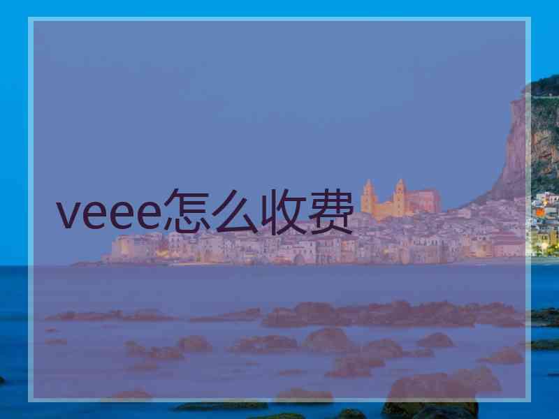 veee怎么收费