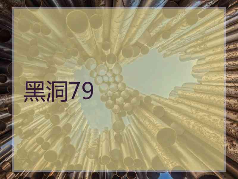 黑洞79