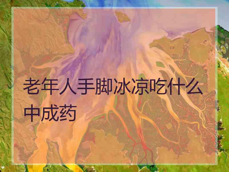 老年人手脚冰凉吃什么中成药