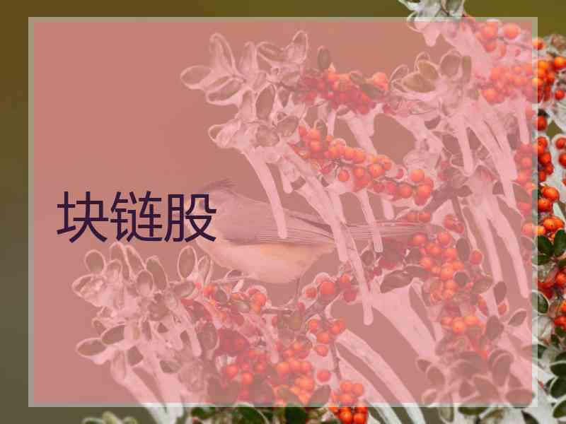 块链股